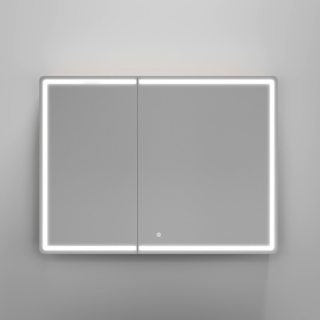 Зеркало-шкаф Sancos Mirror MI100EG 99х15х74 настенный цвет дуб галифакс натуральный