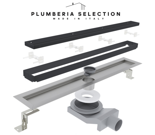 Душевой трап Plumberia Selection PST IN-TILE PST100NO напольный - фото 3
