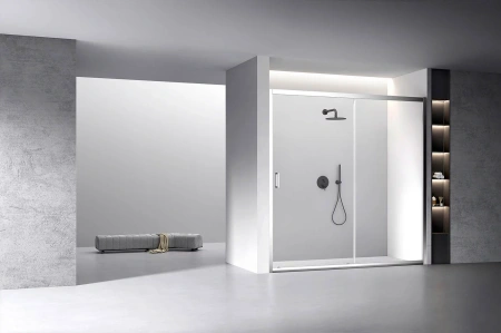 Душевая дверь Veconi Vianno VN60-170-01-C5 170х195 стекло прозрачное профиль хром