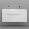 Тумба под раковину Jorno MODUL Mоl.01.122/P/W 120х50 подвесная цвет белый
