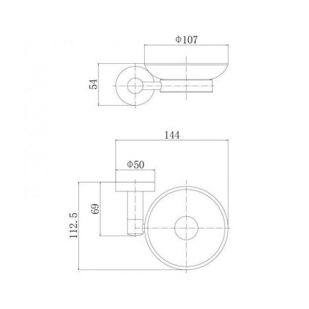 Мыльница Fashun A51502