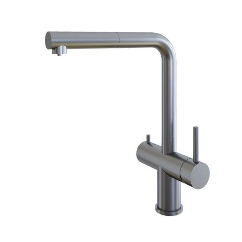 Смеситель для кухни Grandex Aqua Handy-P 902096 на мойку сатин - фото 2