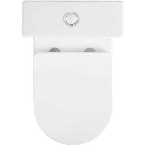 Унитаз-компакт напольный с бачком Тритон Corso Щ0000057974 белый с сиденьем микролифт безободковый каскадный смыв - фото 4