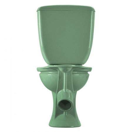 Унитаз-компакт напольный с бачком Santeri Виктория 1P3016S0400BF зеленый с сиденьем каскадный смыв