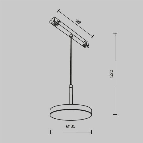 Светильник трековый Maytoni Technical Plato TR123-2-15W4K-B - фото 4