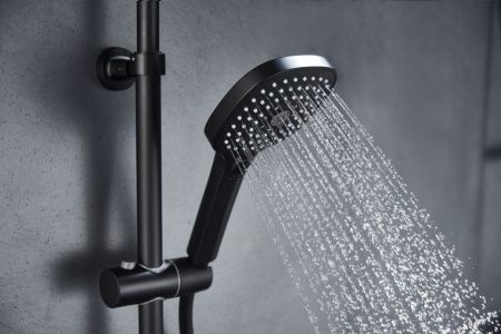 Душевая стойка Savol SK-H3145H настенная цвет черный