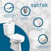 Унитаз-компакт напольный с бачком Santek Анимо 1WH302134 белый с сиденьем каскадный смыв