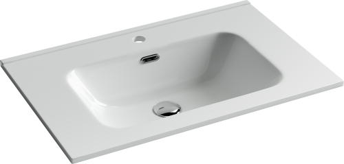 Раковина Ceramica Nova ELEMENT 71 см CN7007 накладная цвет белый - фото 2