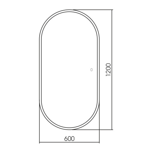 Зеркало в ванную ABBER AG6303SL-1.2 120х60 - фото 4