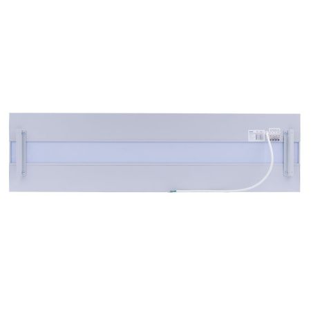 Панель светодиодная Uniel ULO-K16B 2x22W/4000K/L100 5W/RGB IP44 LIGHT GREY