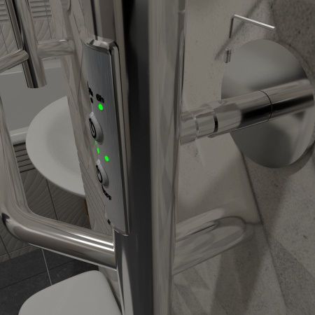 Полотенцесушитель электрический Тругор Пэк Пэксп6/604032 45х60 хром