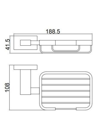 Мыльница BELZ B90202-1