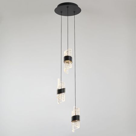 Светильник подвесной Delight Collection MD23001022-3A matt black