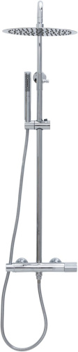 Душевая стойка Allen Brau Liberty 5.33007-00 настенная цвет хром - фото 5