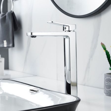 Смеситель Raffine F1199 на раковину хром