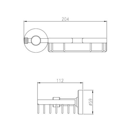 Мыльница Bronze de Luxe ROYAL R25202