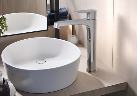 Смеситель Aquatek ОБЕРОН AQ1204CR на раковину хром без термостата