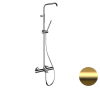 Душевая стойка Remer Elegance EQ34A7MMSSOFBG настенная Душевая стойка Remer Elegance EQ34A7MMSSOFBG настенная