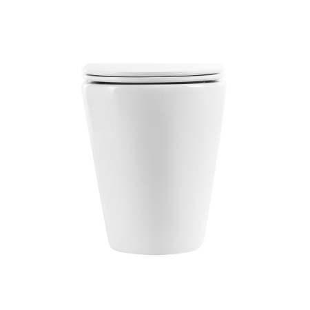 Унитаз приставной BelBagno MARINO BB105CBR/BB870SC белый с сиденьем микролифт безободковый каскадный смыв