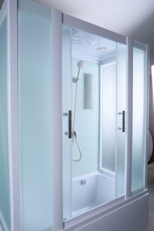 Душевой бокс Timo Eco TE-0770 170х80 стекло матовое профиль белый