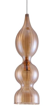 Светильник подвесной Crystal Lux Iris (Ирис) Iris SP1 B Amber