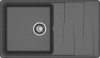 Кухонная мойка Granfest Level LV-860L графит 86х50 цвет графит поверхность матовая