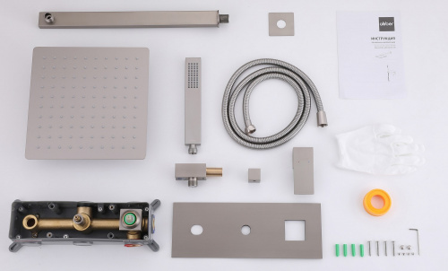 Душевая система ABBER AF8218SP встраиваемая в стену - фото 3