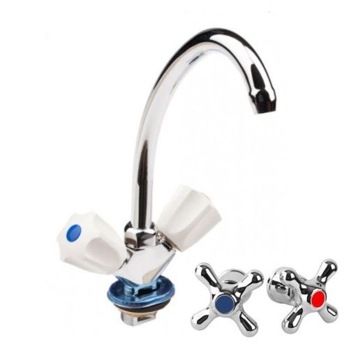 Смеситель для кухни Сантаком 120119с на мойку хром - фото 2