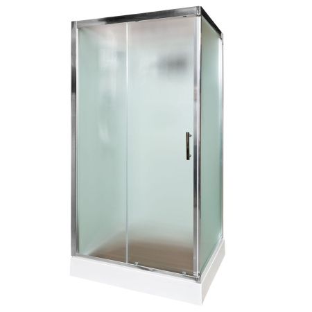 Душевая кабина AvaCan D119SEL 110х90 прямоугольная с крышей ориентация универсальная