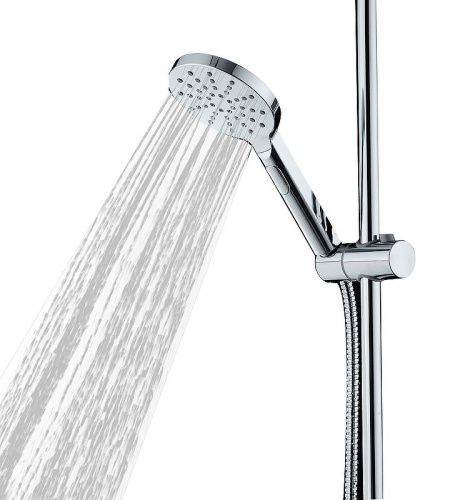 Душевая стойка Orange S09cr настенная цвет хром - фото 5