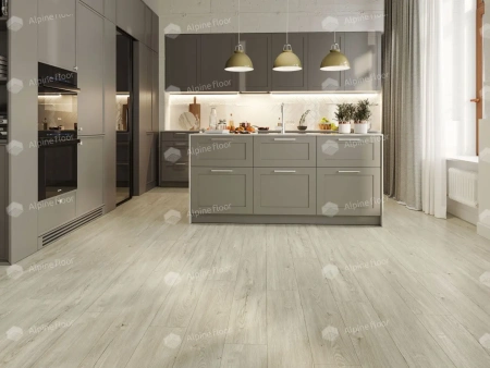 Кварцвиниловый ламинат Alpine Floor Sequoia ECO 6-8 LVT Секвойя Снежная толщина 0.32 см 43 класс 1219,2х184,15