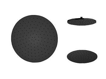 Верхний душ Mamoli Sadler 838S00K черный матовый