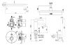 Душевая система Paffoni Light KITLIG015HGSP071KING встраиваемая в стену
