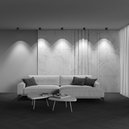 Светильник потолочный Maytoni Technical Alfa LED (Альфа) C064CL-12W4K-RD-B