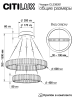 Люстра подвесная Citilux Чезаре CL338261