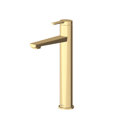 Смеситель Teska LIVA Leo L E5427 на раковину золото без термостата