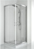 Душевой уголок Aquanet Alfa NAA1142 100х100 стекло прозрачное профиль хром глянцевый без поддона