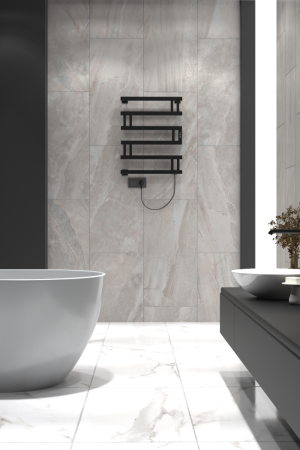 Полотенцесушитель электрический Indigo Muza DGM60-50BRRt 50х65 черный