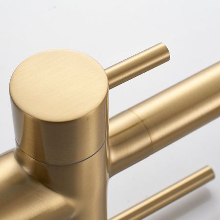 Смеситель для кухни Rose R958G на мойку золото