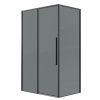 Душевой уголок Grossman Galaxy 120.K33.01.1310.21.10 130х100 стекло тонированное профиль черный без поддона