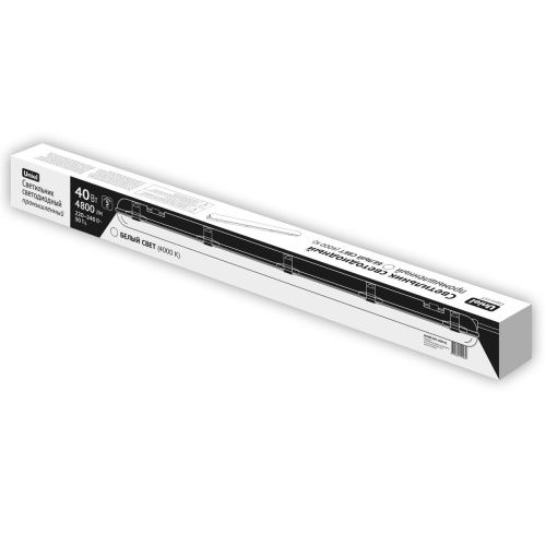 Линейный светильник Uniel ULY-K70N 40W/4000K/L126 IP65 WHITE - фото 2