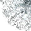 Люстра подвесная Natali Kovaltseva Novella (Новелла) NOVELLA 91004/15C CHROME