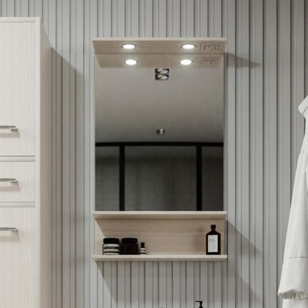 Зеркало с подсветкой Бриклаер Чили 4627125414930 60х90 подвесное