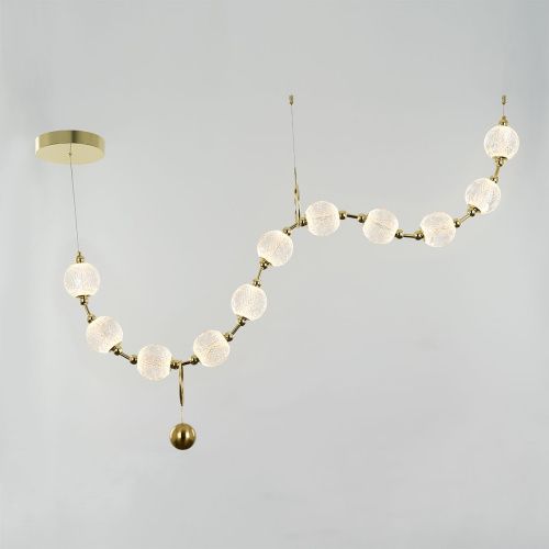 Люстра подвесная Delight Collection Elliot Diamante (Еллиот Диаманте) MD20001012-11A gold - фото 2