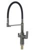 Смеситель для кухни Savol S-L1809Q-01 на столешницу графит