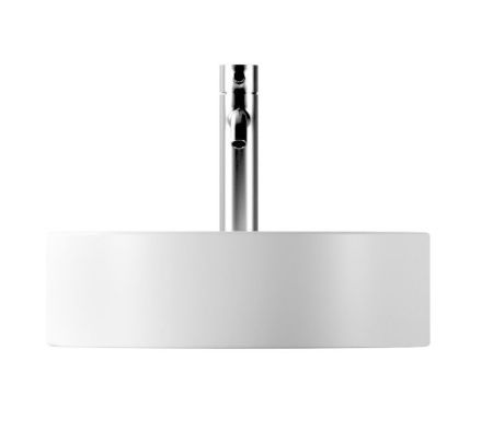 Раковина керамическая Alice Hide 31140101 40х40 накладная цвет белый