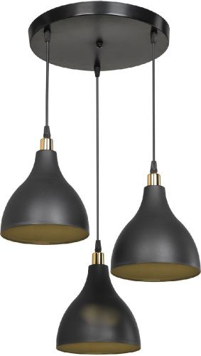 Светильник подвесной Toplight Marjory (МарДжоры) TL1615H-03BK - фото 2