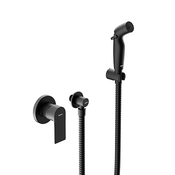 Гигиенический душ со смесителем Damixa Apollo 477510300 черный