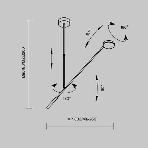 Светильник потолочный Maytoni Fad MOD070CL-L8B3K - фото 5