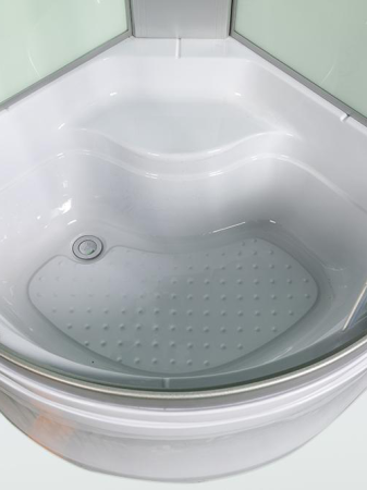 Душевая кабина WeltWasser WW500 10000003240 100х100 четверть круга без крыши ориентация универсальная